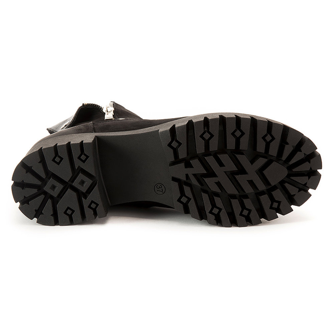 Botki Filippo 1049/5 Ch-18 czarny nubuk