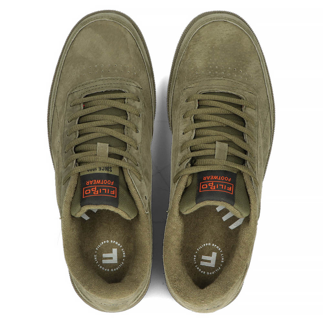 Leather shoes Filippo MSP2123/22 KH khaki