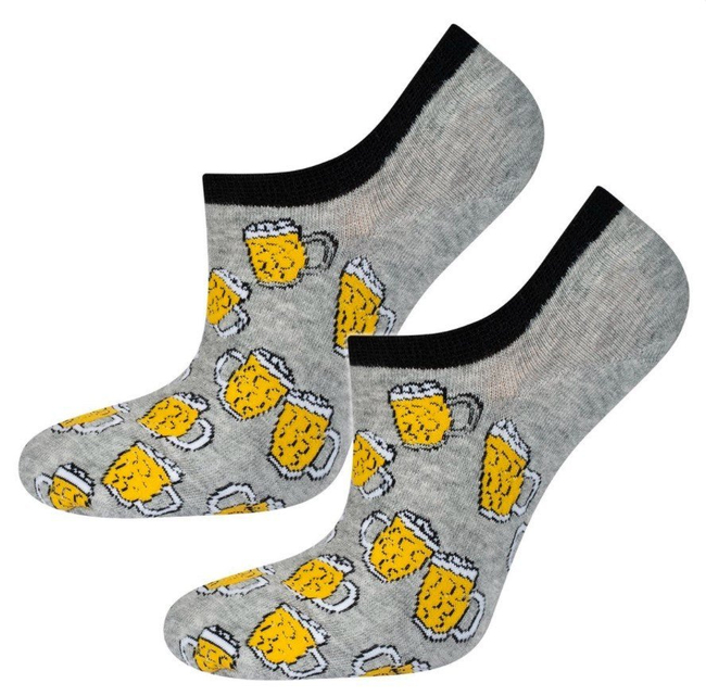 Soxo men's feet - Beer in a mug