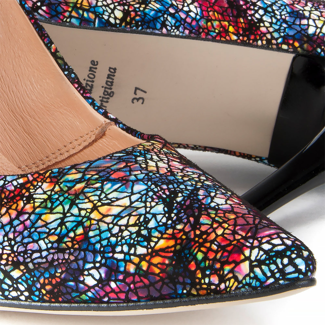 Czółenka FILIPPO 2342 Multi Bordo