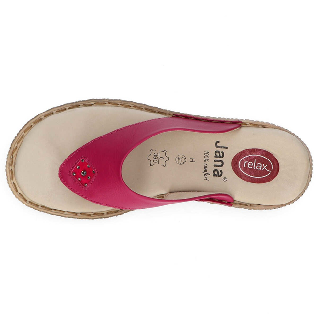 Slippers Jana 8-27113-22 532 Fuxia