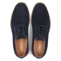 Leather shoes Filippo MP2399/21 NV navy blue