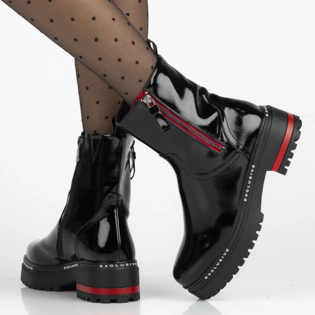 Ankle boots Filippo DBT7468/25 BK black