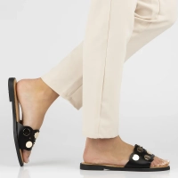 Flip-flops Filippo DK6924/25 BK black