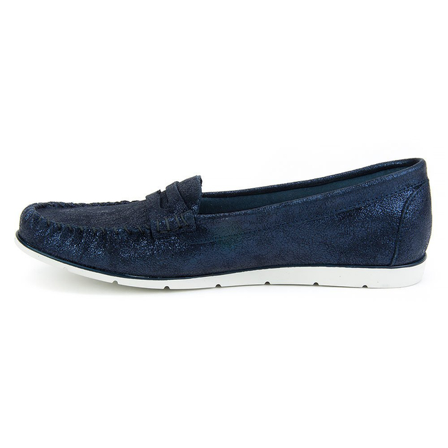 Mokasyny Tamaris 1-24604-20 824 Navy Metallic