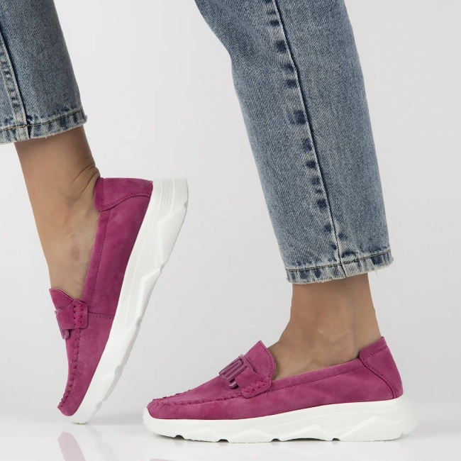 Leather shoes Filippo DP6763/25 FH pink