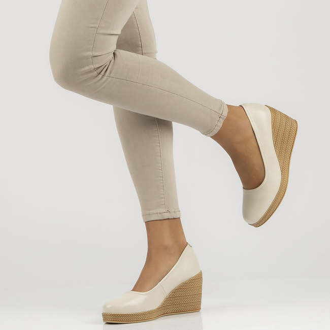 Leather shoes Filippo DP3521/22 BE beige