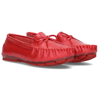 Leather loafers Filippo DP004/21 RD red
