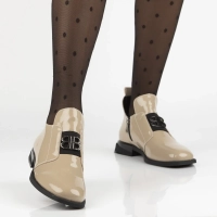 Leather ankle boots Filippo DBT4763/25 BE beige