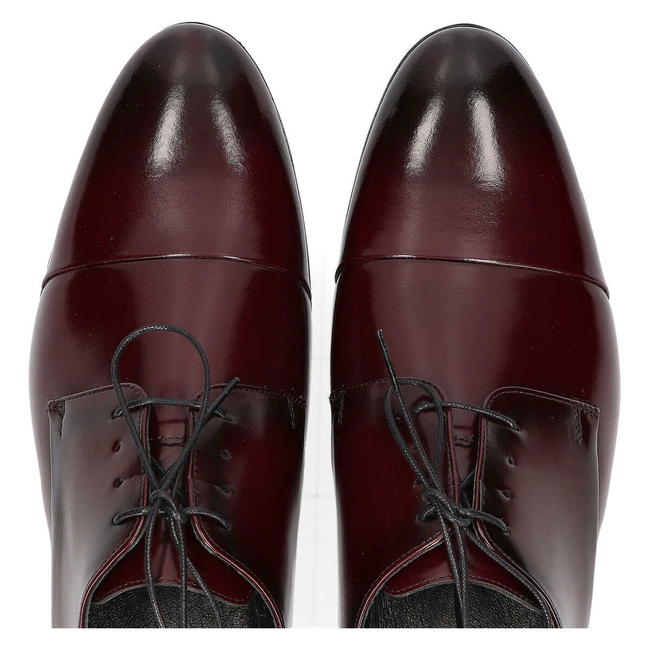 Leather shoes Filippo 1331 burgundy