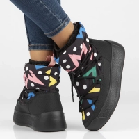 Filippo snow boots with membrane DBT6652/24 MLT multicolor