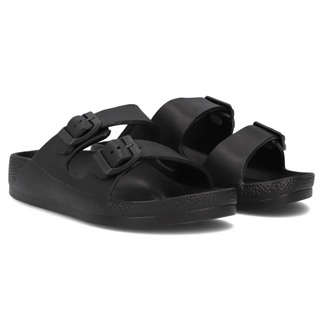 Slippers News 24SD97-7738 black