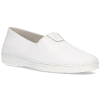Leather slip-on shoes Filippo DP2134/21 WH white