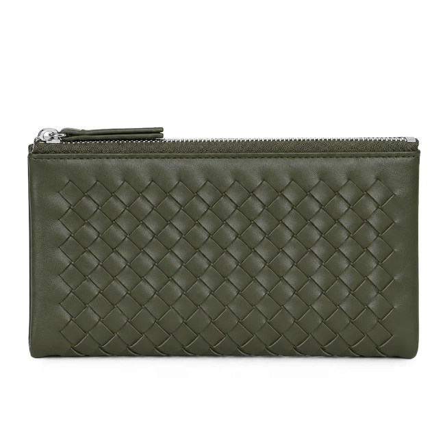 Dark green wallet Rubicon