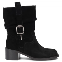 Leather ankle boots Filippo DBT8179/26 BK black