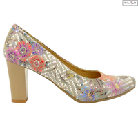Pumps ARKA 2081/591 flowers 8023018