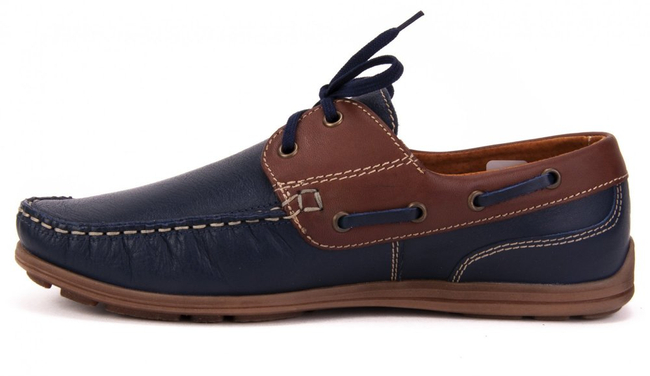 Mokasyny Filippo 1774 K Granat + Brąz