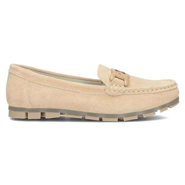 Leather loafers Filippo DP3630/23 BE beige