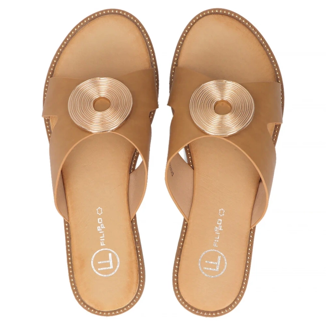 Slippers Filippo DK6923/25 BE beige