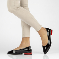 Leather shoes Filippo DP2383/22 BKL black