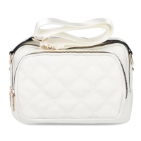 White handbag charm sombre