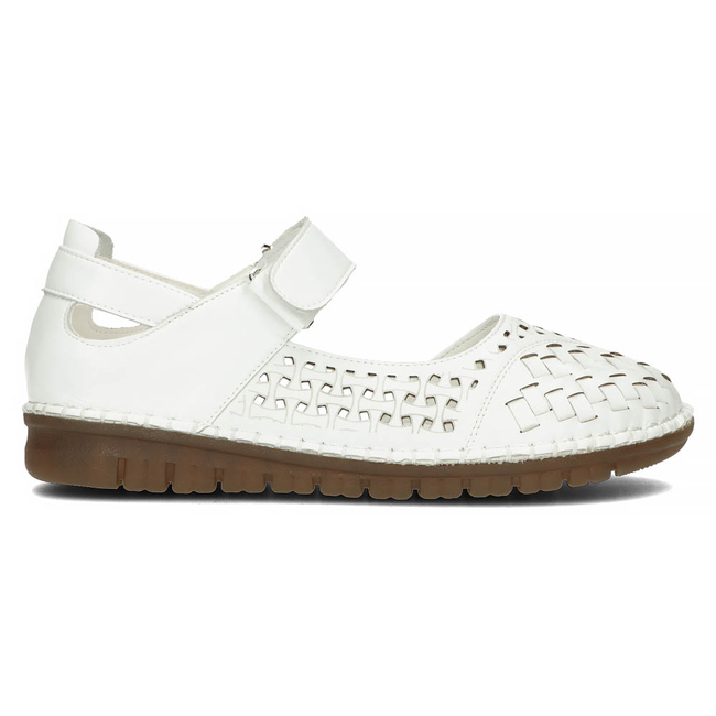 Leather shoes Filippo DP4540/23 WH white