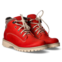 Leather trappers Filippo 1178/5 red CH-35