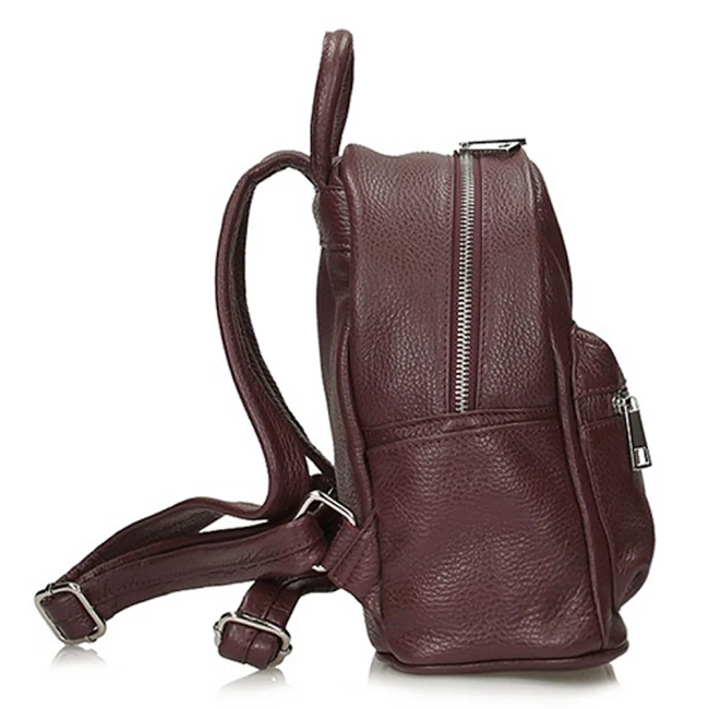 Leather backpack Toscanio A114 brown