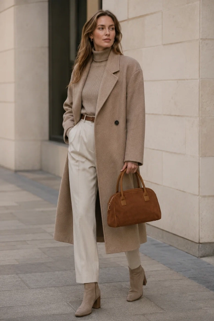 Brown handbag Phloe