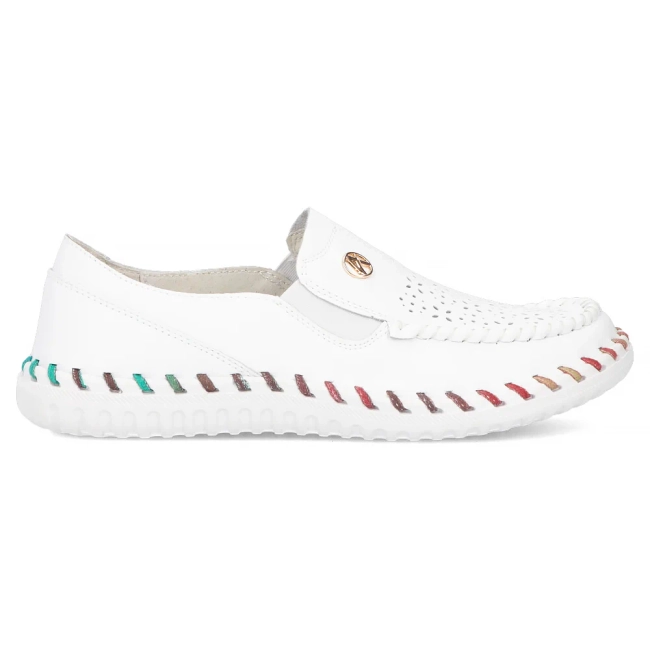 Leather shoes Artiker 54C1511 white