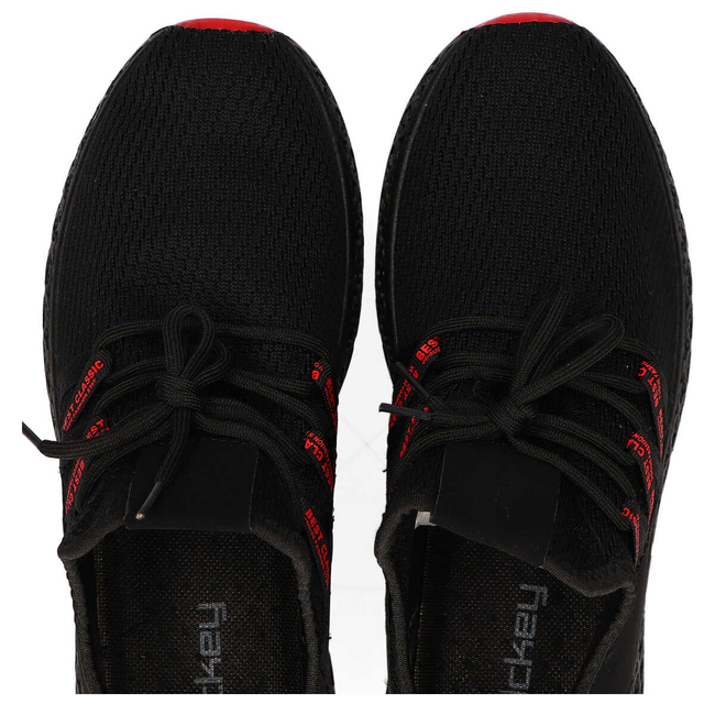 Półbuty McKey MTN1480/20 BK RD Black Red