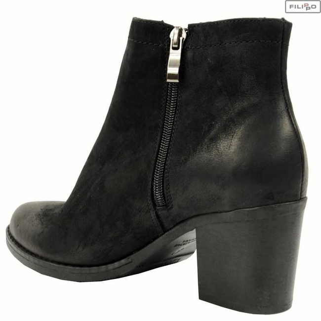 Ankle boots VIOLA 2262 black+red 8021799