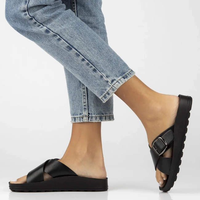 Flip-flops Filippo DK6891/25 BK black