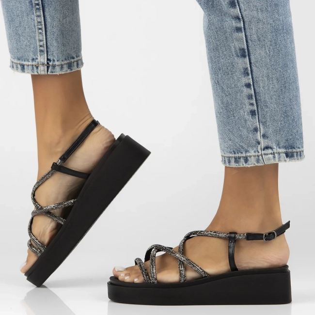 Sandals Filippo DS6898/25 BK black