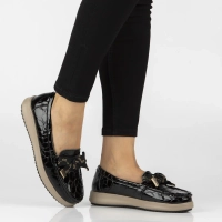 Leather loafers Filippo DP6457/26 BK CR black