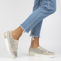 Skórzane półbuty FILIPPO DP2026/21 GO złote