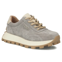 Leather sneakers Filippo DP7498/26 GR grey