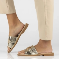 Klapki Filippo DK6219/24 GO złote