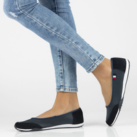 Leather shoes Filippo DP142/23 NV navy blue