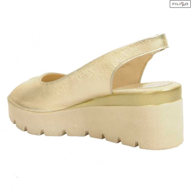 Sandały SIMEN 6812 k.złoto 8020114