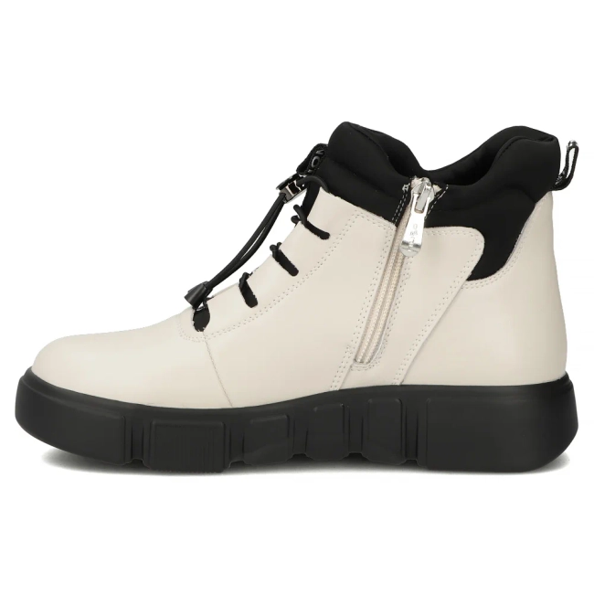 Leather ankle boots Filippo DBT6532/25 BE beige