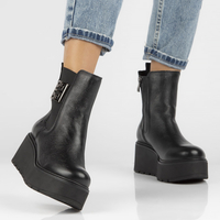 Suede ankle boots Filippo 60390 black