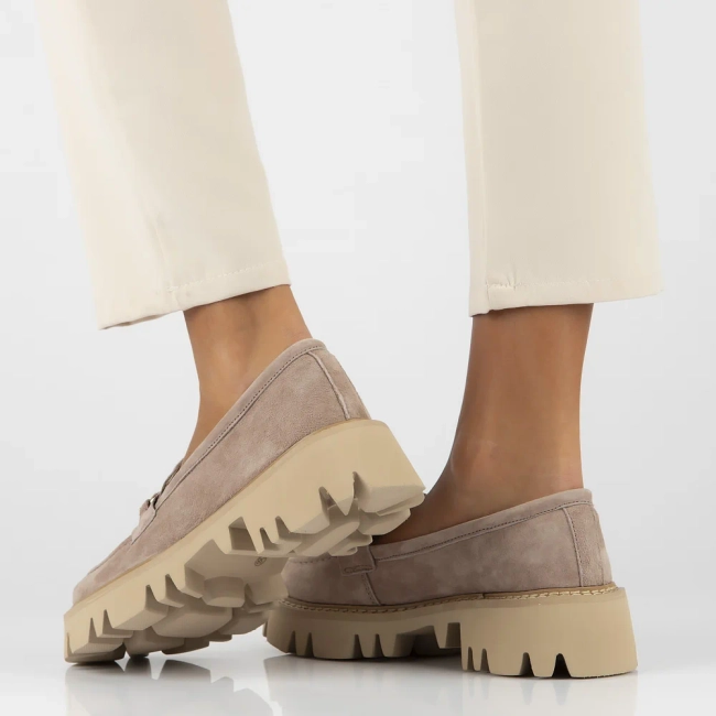 Leather shoes Filippo DP6089/24 BE beige