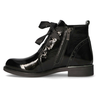 Leather boots Filippo 015/TR black lacquered