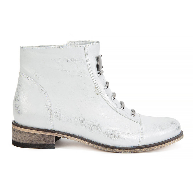 Ankle boots EKSBUT 66-4088-369-1G silver face