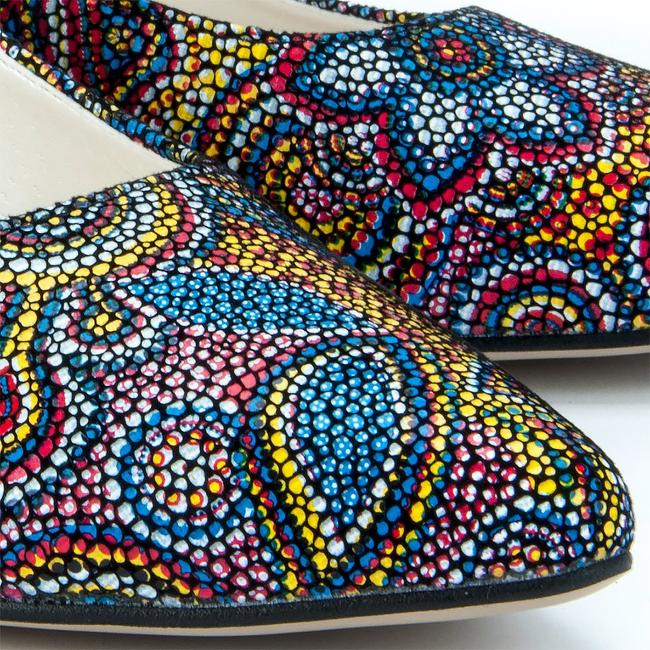 Pumps FILIPPO 2161 Peacock Eye Yellow