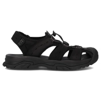 Leather Sandals Filippo MS7035/25 BK black