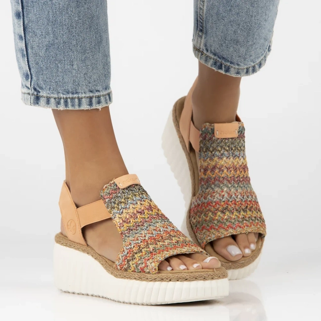 Sandals Rieker 69172-92 multicolor