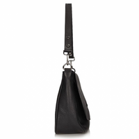 Handbag Toscanio Leather Messenger Bag B56 black
