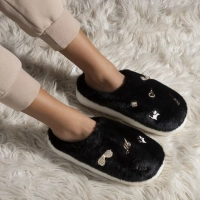 Slippers Filippo DK7478/25 BK black